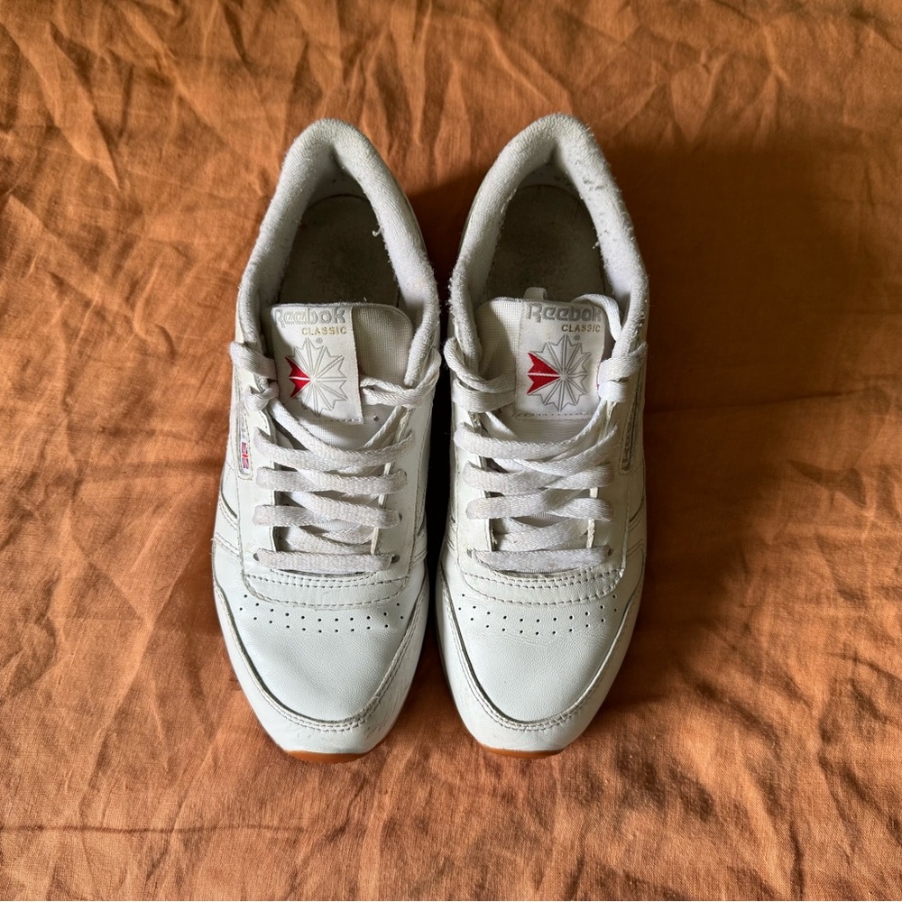 Reebok Classic White Leather Shoes